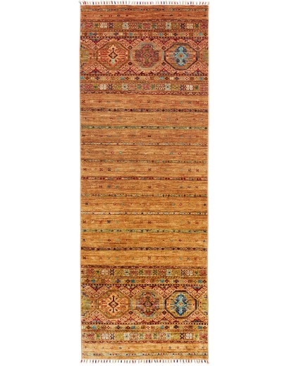 Tappeto Rubin Pakistan arancione giallo 82x236