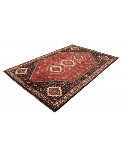 Tappeto Shiraz Persia marrone blu 173x260