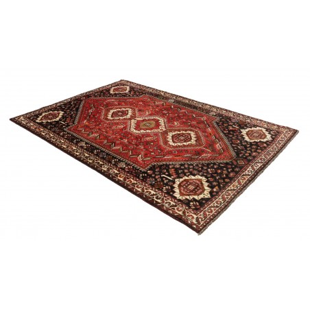 Tappeto Shiraz Persia marrone blu 173x260