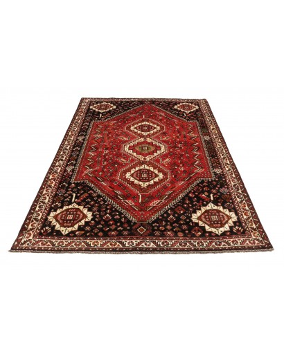 Tappeto Shiraz Persia marrone blu 173x260