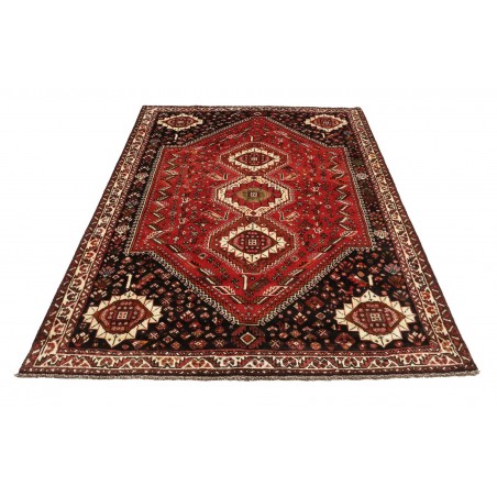 Tappeto Shiraz Persia marrone blu 173x260