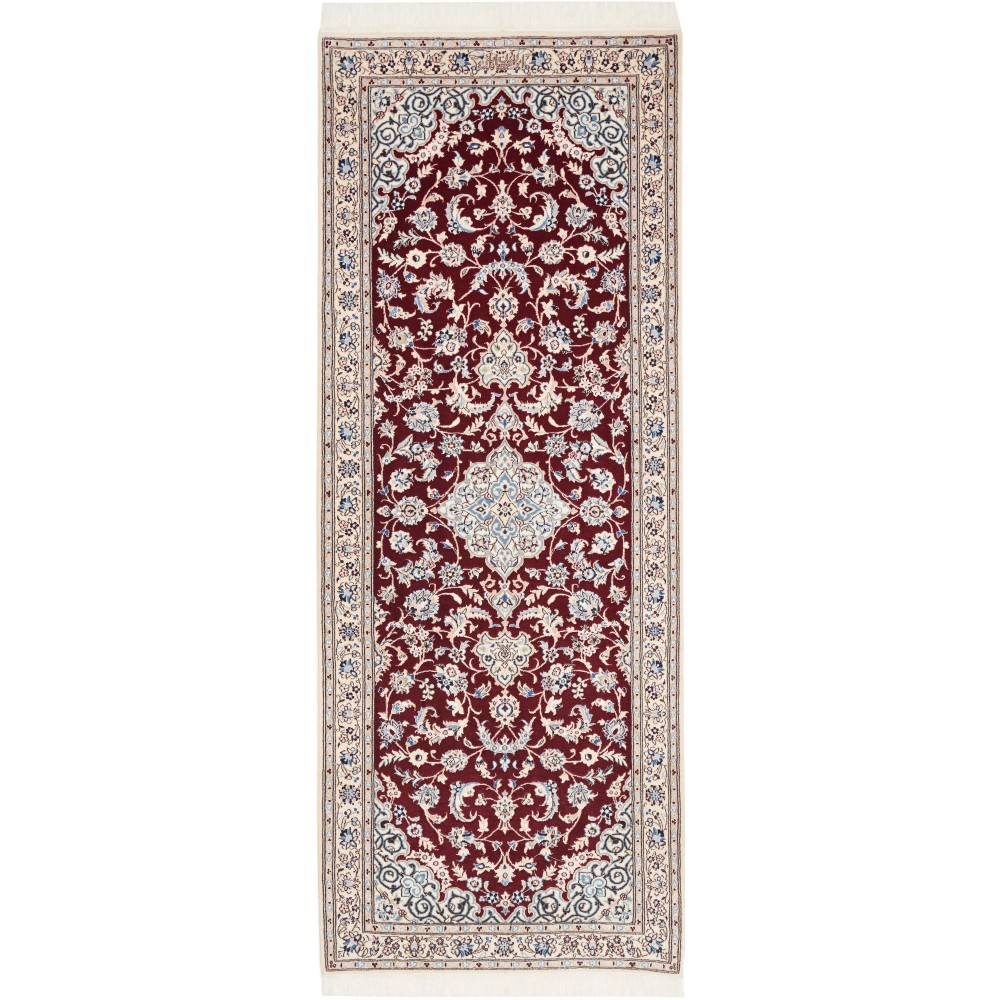 Tappeto Nain 6La Persia grigio 80x211 Tappeto Nain 6La Persia grigio 80x211