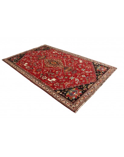 Tappeto Shiraz Fine Persia marrone blu 173x282