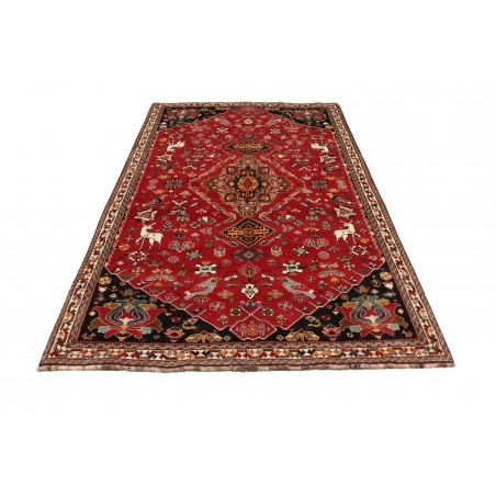 Tappeto Shiraz Fine Persia marrone blu 173x282