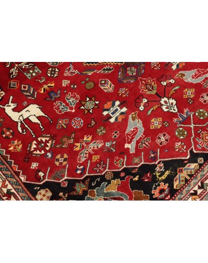 Tappeto Shiraz Fine Persia marrone blu 173x282