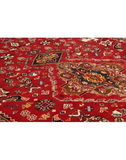 Tappeto Shiraz Fine Persia marrone blu 173x282