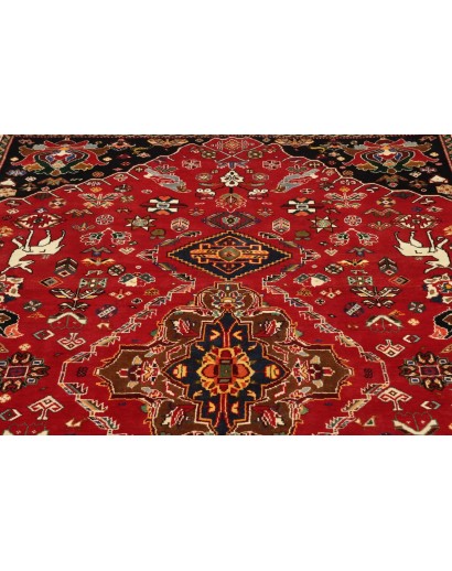 Tappeto Shiraz Fine Persia marrone blu 173x282