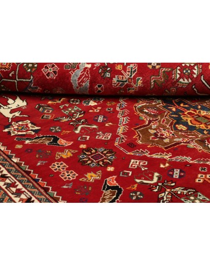Tappeto Shiraz Fine Persia marrone blu 173x282