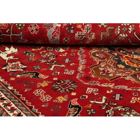 Tappeto Shiraz Fine Persia marrone blu 173x282