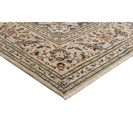 Tappeto Kashan Persia beige verde 200x302
