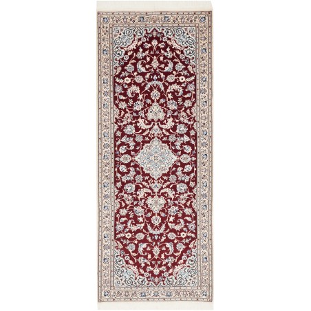Tappeto Nain 6La Persia bianco marrone 81x211
