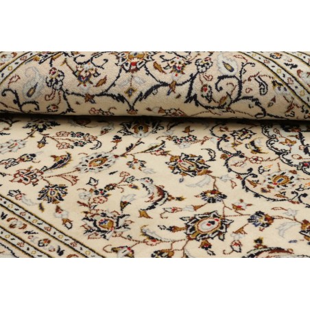 Tappeto Kashan Persia beige verde 200x302