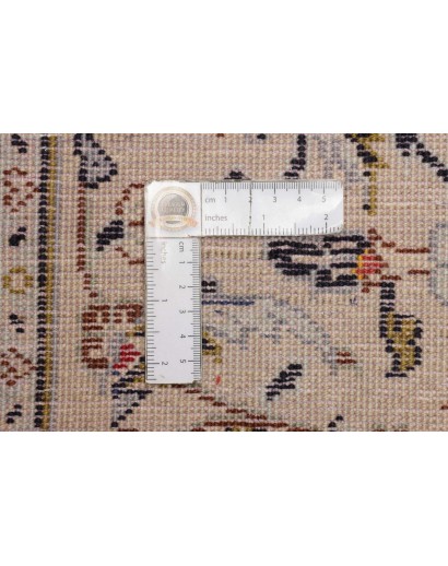 Tappeto Kashan Persia beige verde 200x302