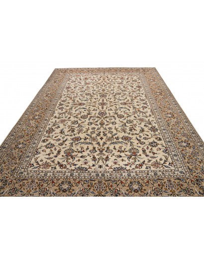 Tappeto Kashan Persia beige marrone 258x367