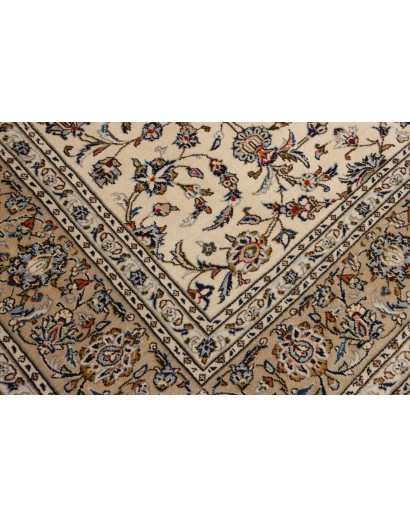 Tappeto Kashan Persia beige marrone 258x367