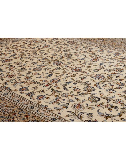 Tappeto Kashan Persia beige marrone 258x367