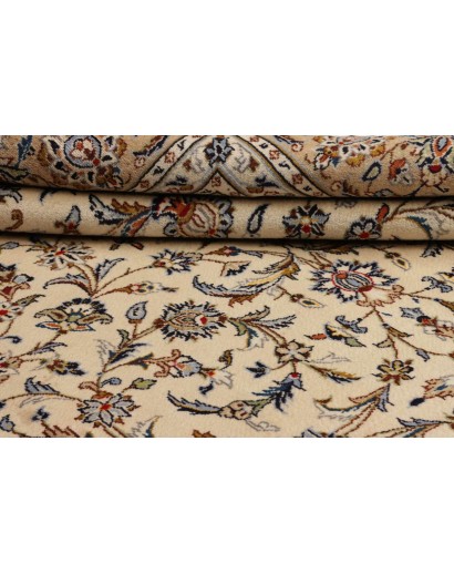 Tappeto Kashan Persia beige marrone 258x367