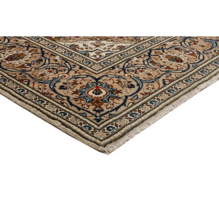 Tappeto Kashan Persia marrone grigio 200x308