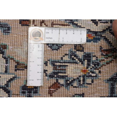 Tappeto Kashan Persia marrone grigio 200x308