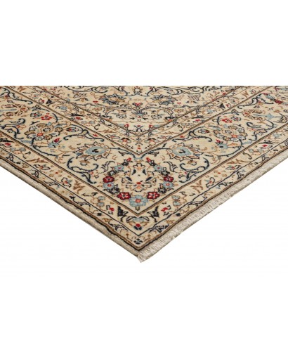 Tappeto Kashan Persia beige bianco 197x308