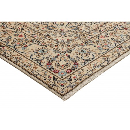 Tappeto Kashan Persia beige bianco 197x308