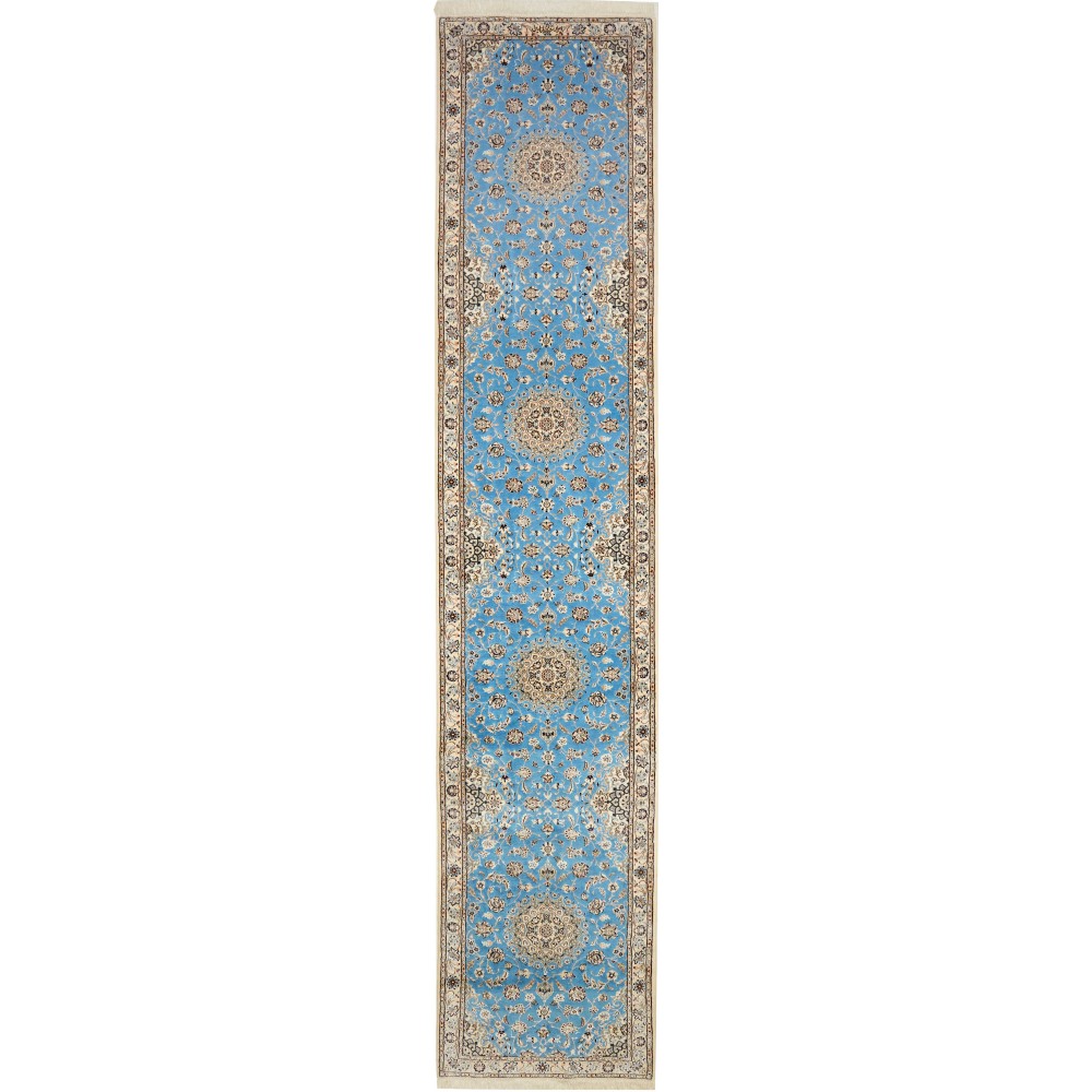 Tappeto Nain 6La Persia beige 85x440 Tappeto Nain 6La Persia beige 85x440