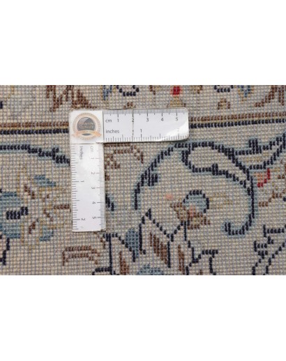 Tappeto Kashan Persia beige bianco 197x308