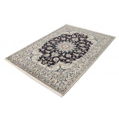 Tappeto Nain Kashmar Persia beige bianco 148x205