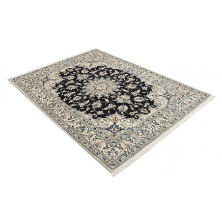 Tappeto Nain Kashmar Persia beige bianco 148x205