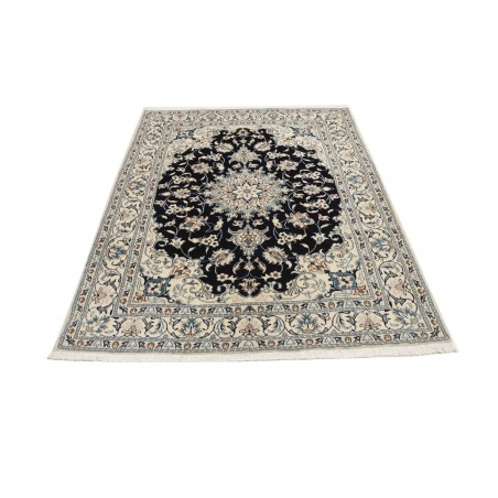Tappeto Nain Kashmar Persia beige bianco 148x205
