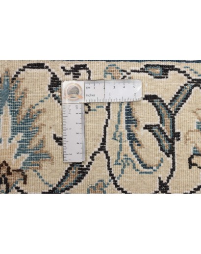 Tappeto Nain Kashmar Persia beige bianco 148x205