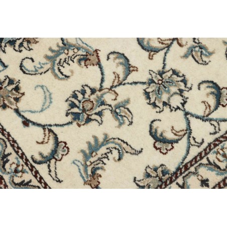 Tappeto Nain Kashmar Persia bianco 78x290