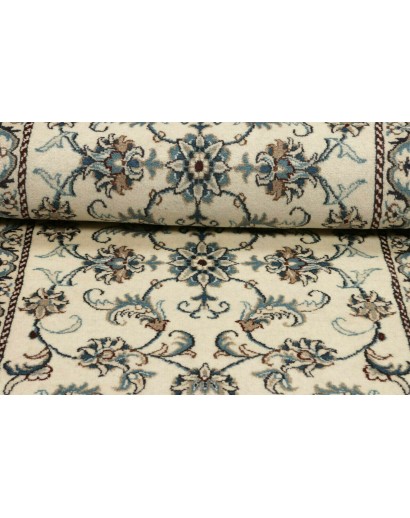 Tappeto Nain Kashmar Persia bianco 78x290
