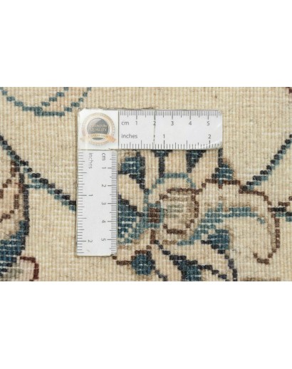Tappeto Nain Kashmar Persia bianco 78x290