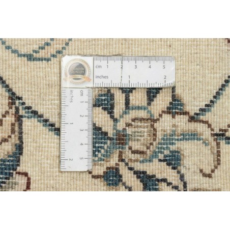 Tappeto Nain Kashmar Persia bianco 78x290