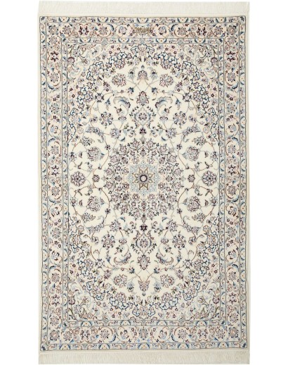 Tappeto Nain 6La Persia bianco grigio 103x165