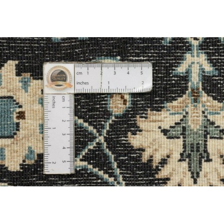 Tappeto Nain Kashmar Persia bianco grigio 65x138