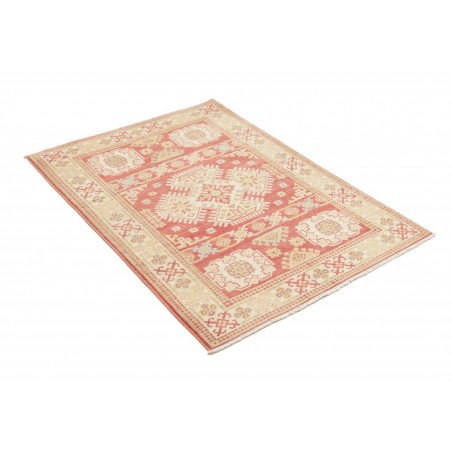 Tappeto Kazak Afghanistan giallo rosso 100x145