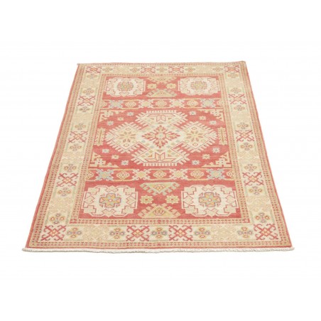 Tappeto Kazak Afghanistan giallo rosso 100x145