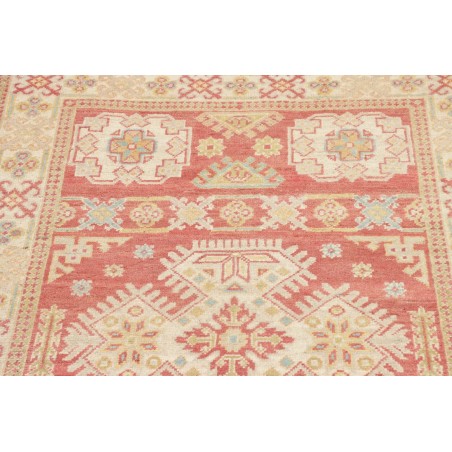 Tappeto Kazak Afghanistan giallo rosso 100x145