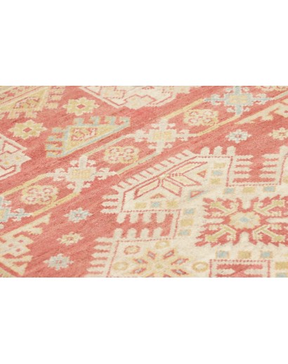 Tappeto Kazak Afghanistan giallo rosso 100x145