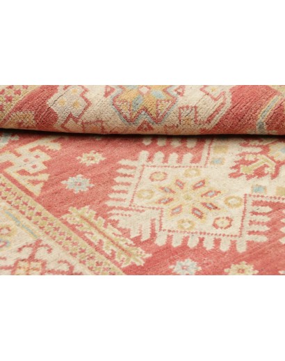 Tappeto Kazak Afghanistan giallo rosso 100x145