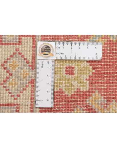 Tappeto Kazak Afghanistan giallo rosso 100x145