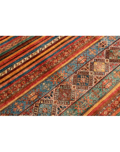 Tappeto Samarkand Pakistan marrone arancione 253x310