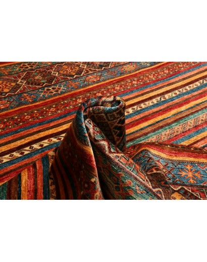 Tappeto Samarkand Pakistan marrone arancione 253x310