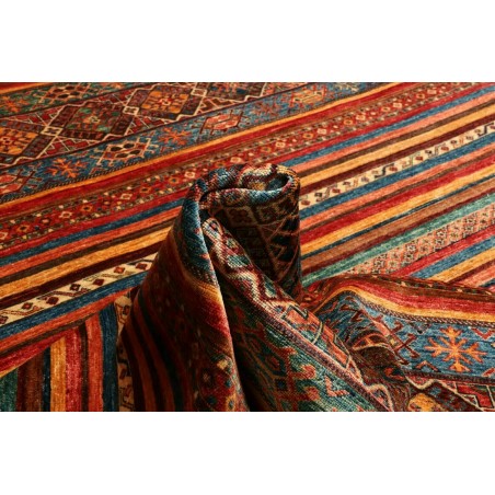 Tappeto Samarkand Pakistan marrone arancione 253x310