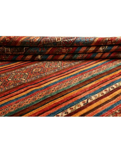 Tappeto Samarkand Pakistan marrone arancione 253x310