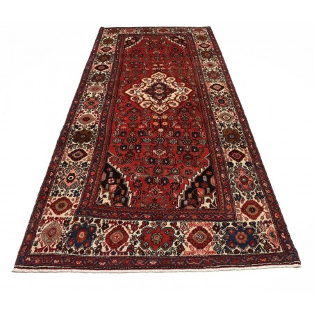 Tappeto Hosseinabad Persia grigio marrone 137x350