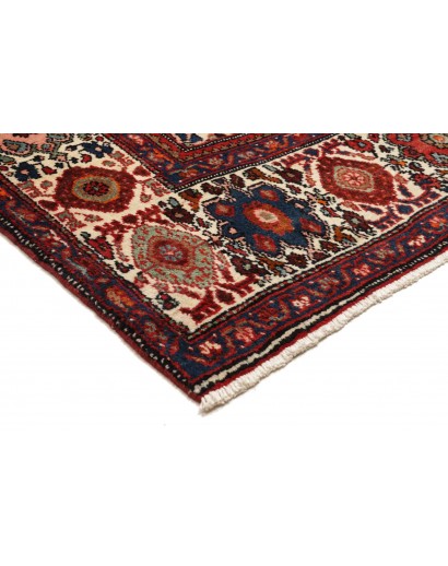 Tappeto Hosseinabad Persia grigio marrone 137x350