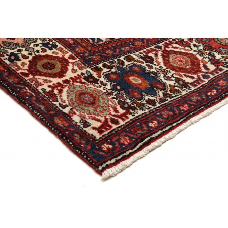 Tappeto Hosseinabad Persia grigio marrone 137x350